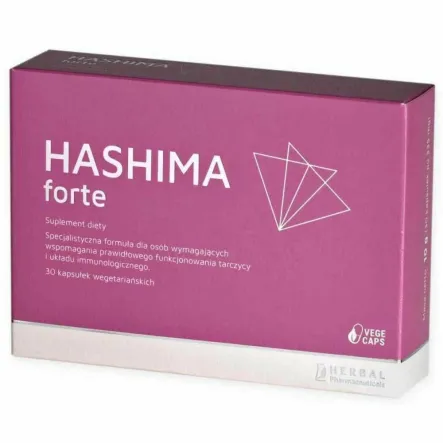 Hashima Forte 30 Kapsułek Vege - Herbal Pharmaceuticals