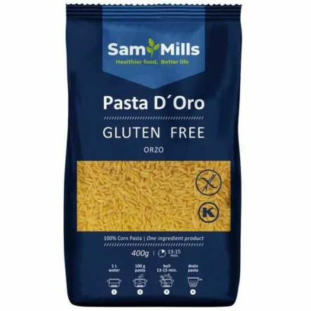 Makaron Bezglutenowy Orzo (Ryżyk) 400 g - Sam Mills