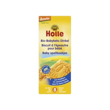 Keksy Orkiszowe dla Dzieci Bio Demeter 150 g - Holle