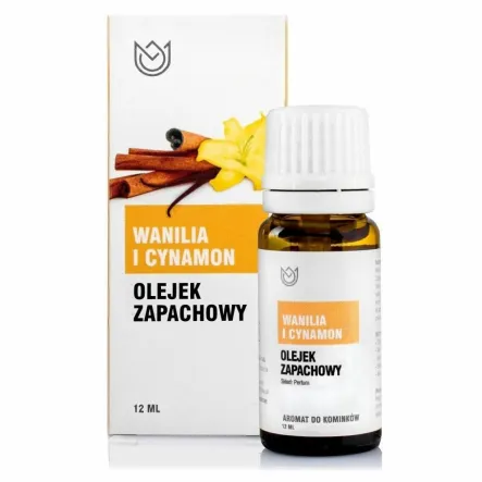 Olejek Zapachowy Wanilia i Cynamon 12 ml - Naturalne Aromaty