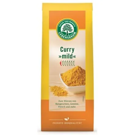 Curry Łagodne Bio 50 g - Lebensbaum