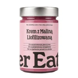 Krem z Maliną Liofilizowaną Bez Dodatku Cukru 400 g - Finer Eaters