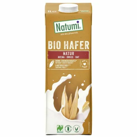 Napój Owsiany Bio BEZ DODATKU CUKRU 1 L  - Natumi