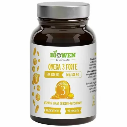 Omega 3 Forte 90 Kapsułek - Biowen