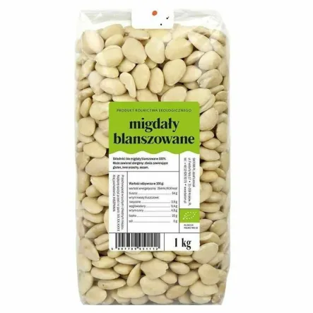 Migdały Blanszowane Bio 1 kg - BATOM