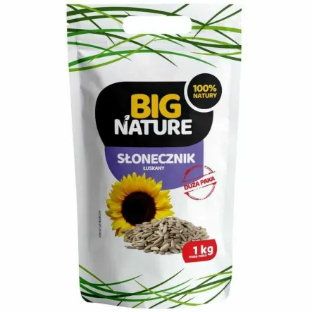 Słonecznik Łuskany 1 kg - Big Nature