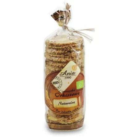 Ciasteczka Orkiszowe Naturalne Bez Dodatku Cukru Bio 120 g - Ania