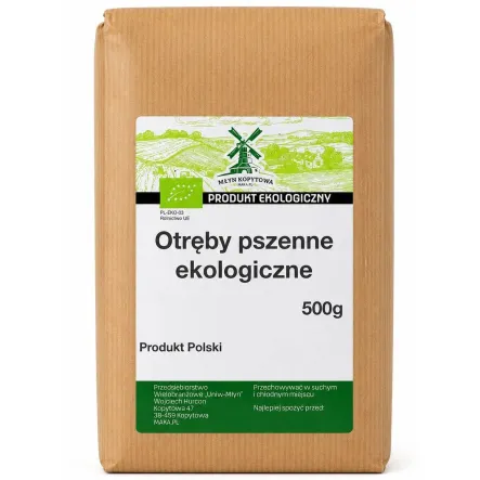 Otręby Pszenne Eko 500 g - Młyn Kopytowa