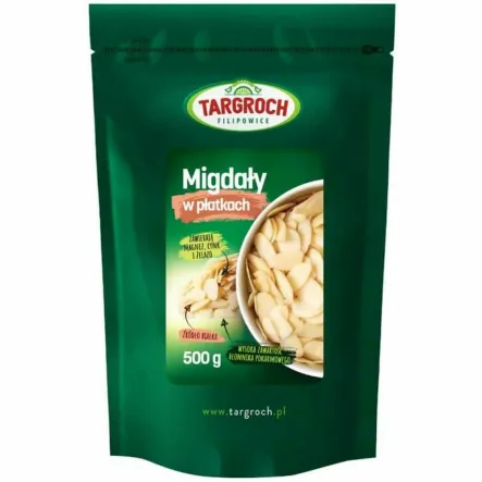 Migdały Płatki 500 g - Targroch