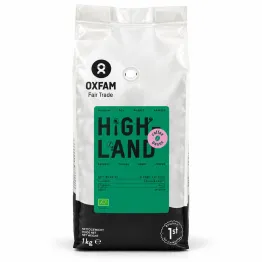 Kawa Ziarnista Wysokogórska Arabica/Robusta Fair Trade BIO 1 kg Oxfam Fair Trade