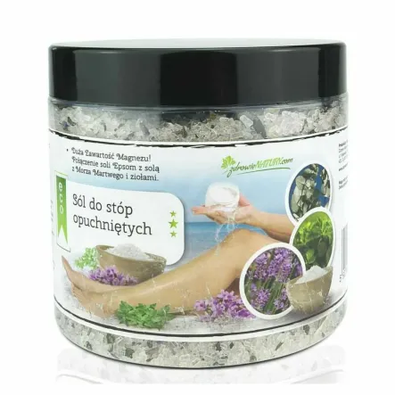 Sól do Stóp Opuchniętych 650 g - Zdrowie Natury
