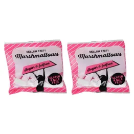 Zestaw 2 x Pianki Bez Dodatku Cukru i Bez Glutenu 50 g Mellow Party