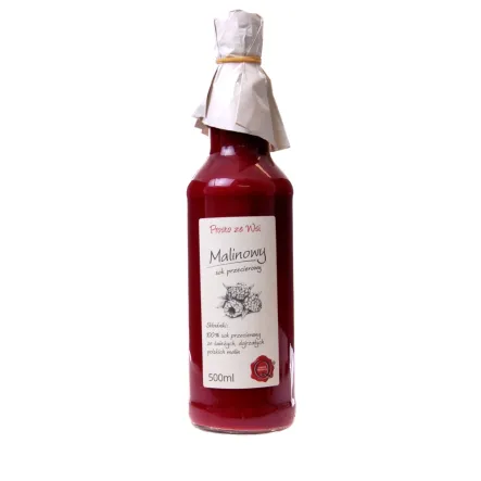 MB Mus Malinowy Bez Cukru 500 ml Prosto ze Wsi