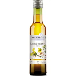 Olej z Lnianki (Rydzowy) Tłoczony na Zimno Bio 250 ml - Bio Planete