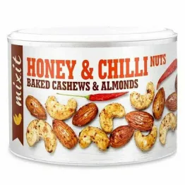 Honey and  Chilli Pieczone Orzechy z Miodem i Chili 140 g - MIXIT