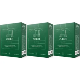 3 x Zuber - Karton 3 l - Woda Lecznicza - Kryniczanka