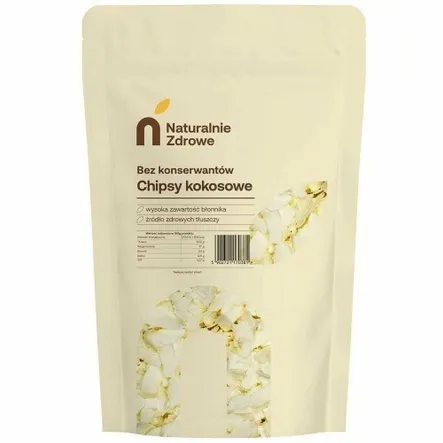 Chipsy Kokosowe 500 g - Naturalnie Zdrowe