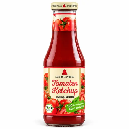 Ketchup Pomidorowy Bezglutenowy BIO 500 ml - Zwergenwiese