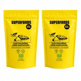 2 x Kakao Sproszkowane Surowe Nieodtłuszczone Bio 400 g - Bio Planet