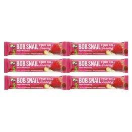 6 x Przekąska Jabłko i Malina ROLL LOOONG 15 g - Bob Snail
