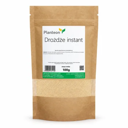 Drożdże Instant 100 g - Planteon