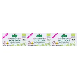 3 x Ekologiczny Bulion Warzywny w Kostkach Bez Drożdży i Oleju Palmowego Bezglutenowy 60 g EkoWital