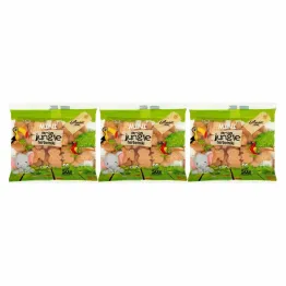 Zestaw 3 x Herbatniki Mini Jungle 50 g - Ania