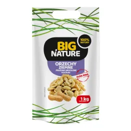 Orzechy Ziemne Prażone Niesolone Połówki 1 kg - Big Nature
