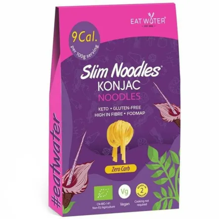 Makaron Konjac Noodles Bezglutenowy Bio 270 g (200 g) - SLIM NOODLES