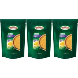Zestaw 3 x Płatki Jaglane Pełnoziarniste 1 kg - Targroch