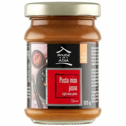 Pasta Miso Shiro Jasna 120 g - House of Asia