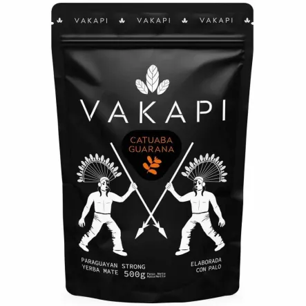 Yerba Mate Vakapi Catuaba Guarana 500 g Doypack