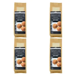 Zestaw 4 x Mieszanka do Wypieku Keto Bułek Bezglutenowa 310 g - Pięć Przemian