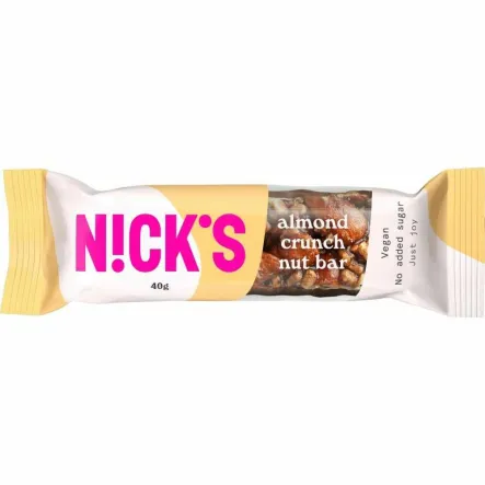 Baton z Migdałami i Czekoladą 40 g - Nicks