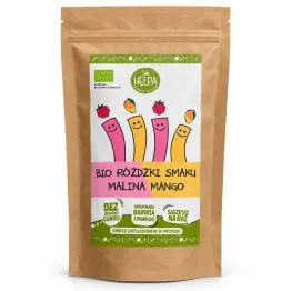 Bio Różdżki Smaku Malina Mango 20 g (10 Saszetek po 2 g) - Helpa