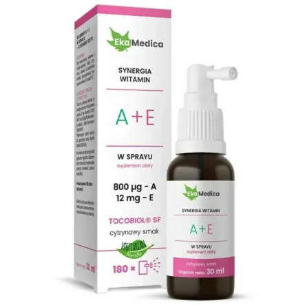 Witaminy A+ E Spray 30 ml - Ekamedica