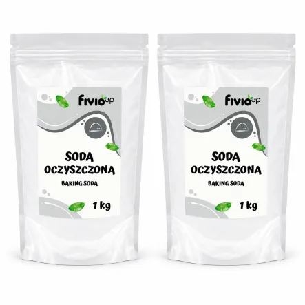 2 x Soda Oczyszczona (Wodorowęglan Sodu) 1 kg - Fivio Up