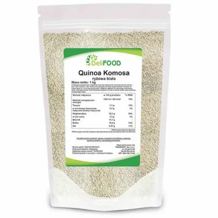 Quinoa Komosa Ryżowa Biała 1 kg - Delifood