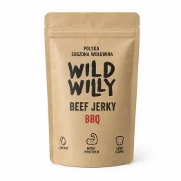 Beef Jerky Suszona Polska Wołowina BBQ 30 g - Wild Willy