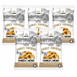5 x Prażynki Wieprzowe Keto Sól i Pieprz 40 g - AMMI