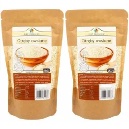 2 x Otręby Owsiane Bezglutenowe 250 g - Pięć Przemian