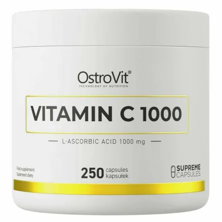 Witamina C 1000 mg 250 Kapsułek - OstroVit