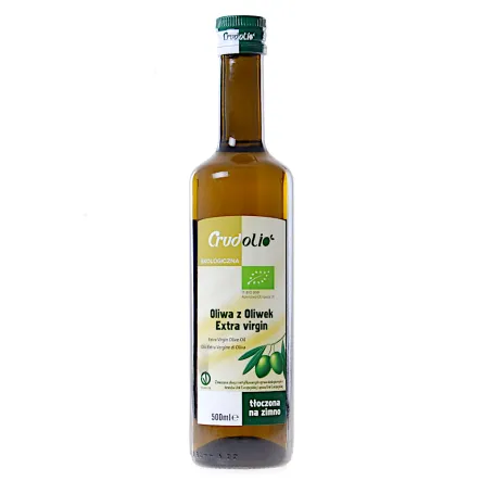 Oliwa z Oliwek Extra Virgin BIO 500 ml - Crudolio