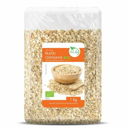 Płatki Owsiane Bio 1 kg - Biolife