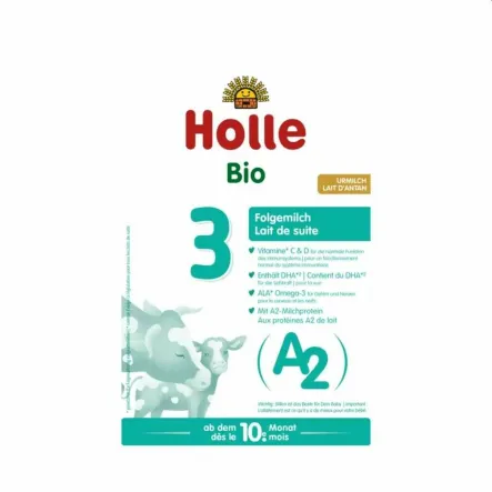 Mleko Następne 3 Krowie A2 po 6 Miesiącu Bio 400 g - Holle