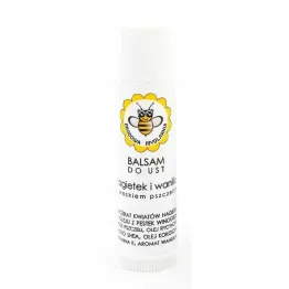 Balsam do Ust Nagietek i Wanilia 4,5 ml - Miodowa Mydlarnia