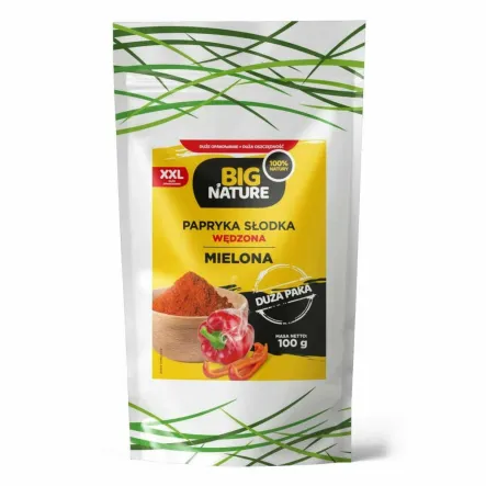 Papryka Słodka Wędzona Mielona 100 g - Big Nature