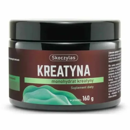 KREATYNA (Monohydrat Kreatyny) w Proszku 160 g - Skoczylas