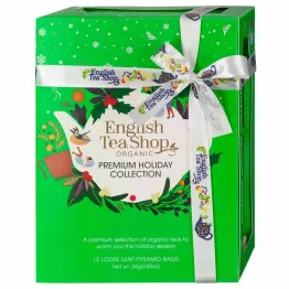 Herbata Holiday Green Prism Bio 12 sztuk (24 g) - English Tea Shop