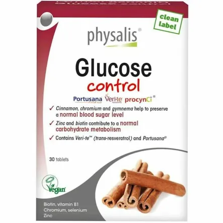 Tabletki Poziom Glukozy 30 Sztuk - Physalis